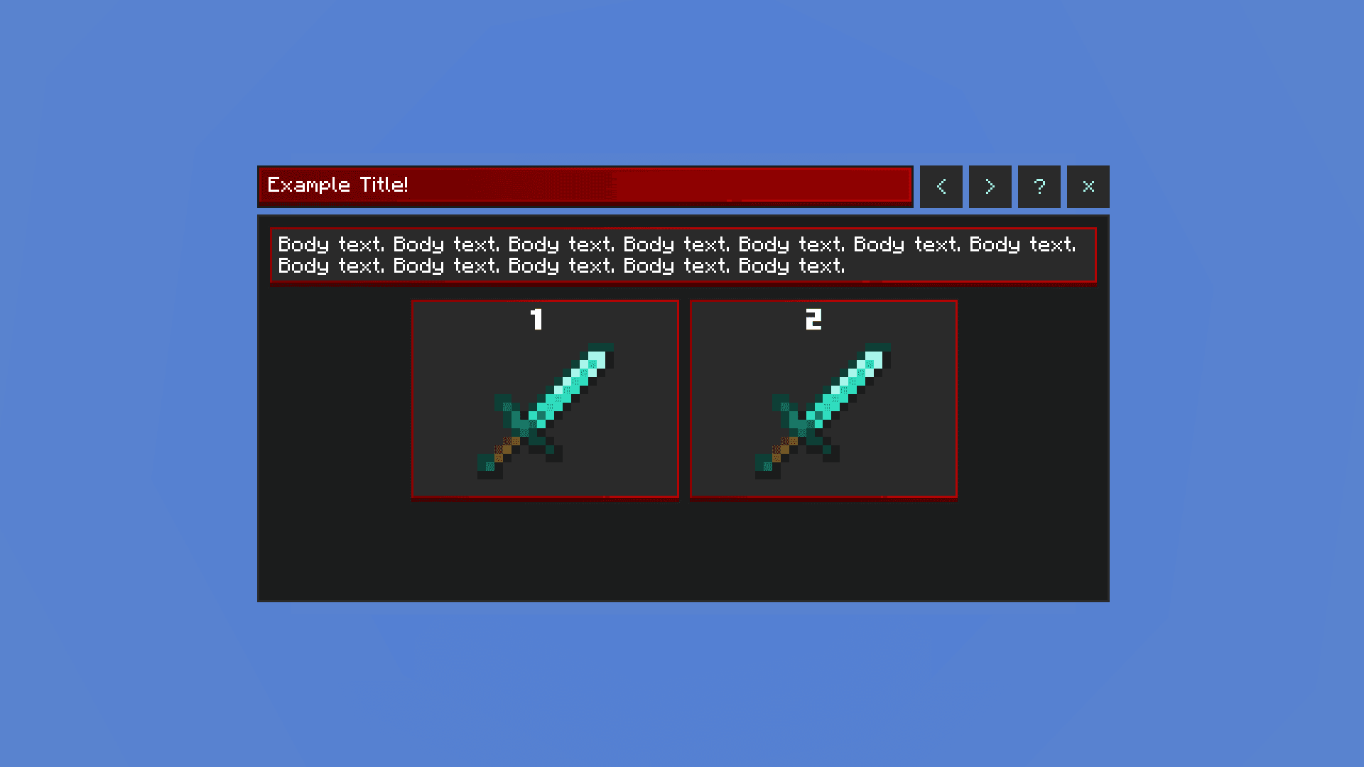 Red UI
