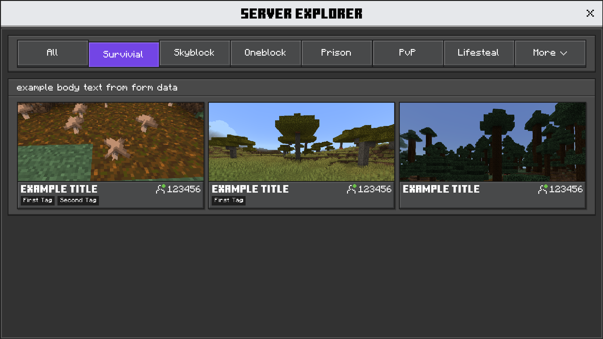 Server Explorer without Scrolling